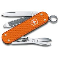 Нож-брелок Victorinox Classic Alox LE 2021, 58 мм, 5 функций, алюминиевая рукоять, оранжевый 0.6221.L21 от прозводителя Victorinox