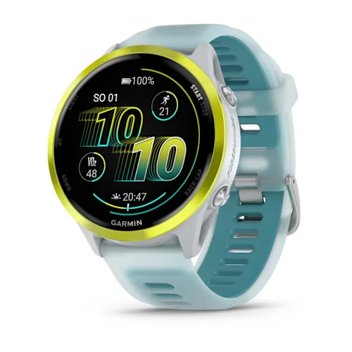 GARMIN FORERUNNER 570 47mm Whitestone with Amp Yellow 010-02971-01 010-02971-01 от прозводителя Garmin