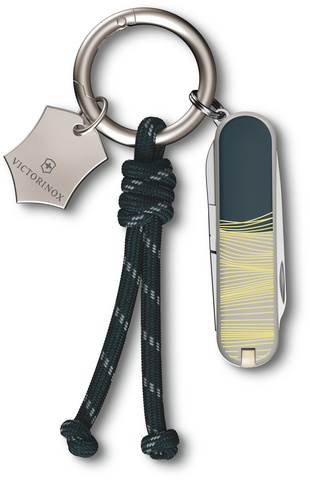 Нож-брелок Victorinox Classic SD New York Style, 58 мм, 7 функций, зеленый (подар.коробка) 0.6223.E223 от прозводителя Victorinox