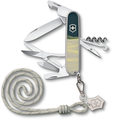 Нож Victorinox Companion New York Style, 91 мм, 16 функций, зеленый с чехлом (подар.коробка) 1.3909.E223 от прозводителя Victorinox