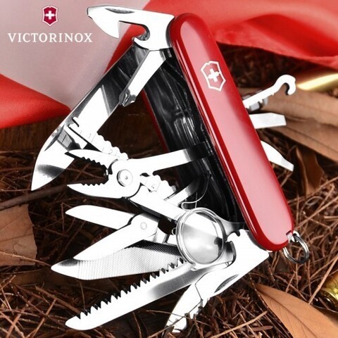 Нож Victorinox SwissChamp, 91 мм, 33 функции, красный 1.6795 от прозводителя Victorinox