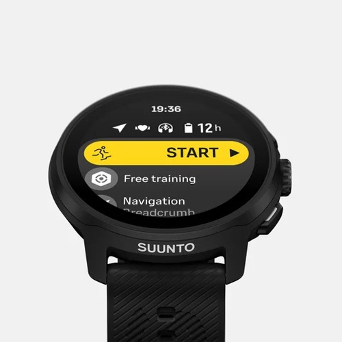 Часы Suunto Run All Black, черные, силиконовый ремешок SS051272000 от прозводителя Suunto 