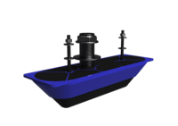 SIMRAD StructureScan 3D Transducer Stainless Steel Thru-Hull Single 000-13559-001 от прозводителя SIMRAD