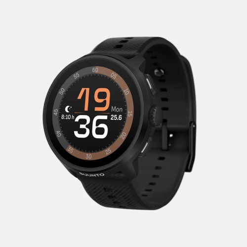 Часы Suunto Run All Black, черные, силиконовый ремешок SS051272000 от прозводителя Suunto 