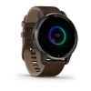 Garmin Venu Sq - Music Edition | Slate Aluminium Bezel with Black Case and Silicone Band