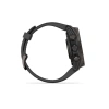 Garmin Fenix 8 - 43 мм AMOLED | Sapphire | Carbon grey DLC titanium with Black/pebble grey silicone band