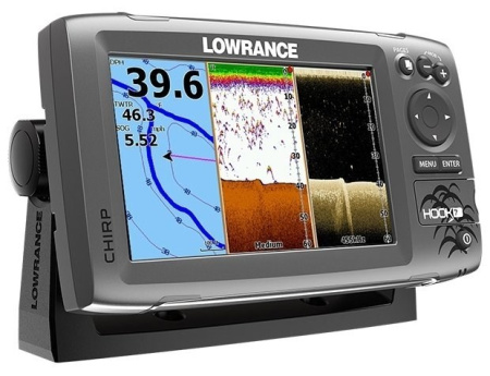 Lowrance HOOK-7 Mid/High/DownScan™