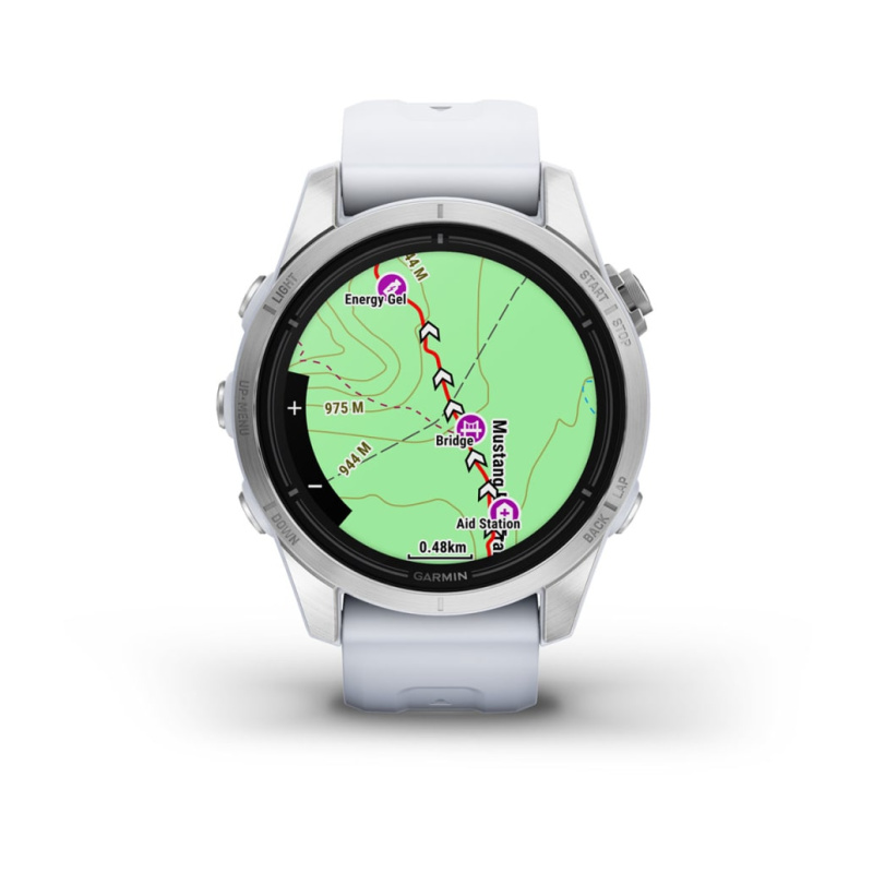 Garmin Epix Pro (Gen 2) - 42 мм PRO | STANDARD | Silver with Whitestone Band