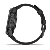 Garmin Epix Pro (Gen 2) - 47 мм SAPPHIRE | Carbon Grey DLC Titanium with Black Leather Band