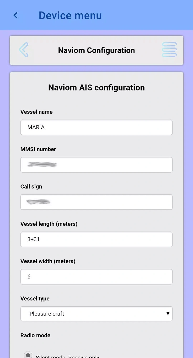 Naviom AIS класса B
