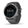 Garmin Vivoactive 4 - 45 мм | Shadow Grey with Silver Hardware