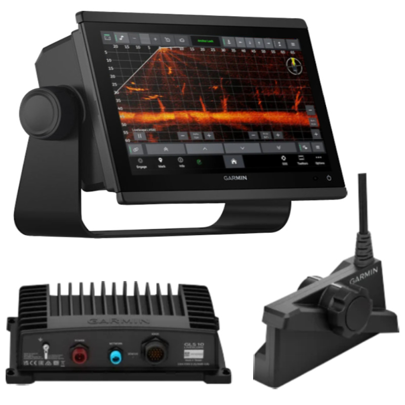 Garmin GPSMAP 1223xsv/1243xsv с Panoptix LVS34-IF + GLS10 — Ice Fishing Box