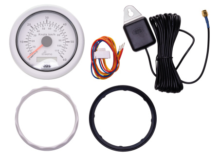 WEMA GPS Speedometer / white / 60 knots 21352118 от прозводителя WEMA