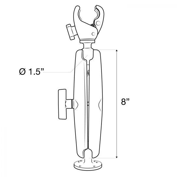 Ram Mount Stabilizer RAP-400-D-202U RAP-400-D-202U от прозводителя MotorGuide