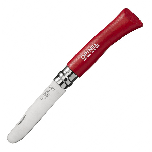 Нож Opinel №7 My First Opinel, красный, блистер, 001970 001970 от прозводителя Opinel