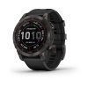 Garmin Fenix 7 - 47 мм SOLAR | SAPPHIRE | Carbon Grey DLC Titanium with Black Band