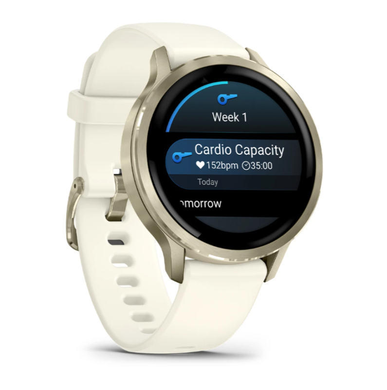 Garmin Venu 4 - 41 мм | Slate with Black Silicone Band