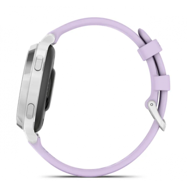 GARMIN  LILY 2 Active Silver with Purple Jasmine Silicone Band 010-02891-51 010-02891-51 от прозводителя Garmin