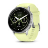 Garmin Venu 4 - 45 мм | Silver with Citron Silicone band