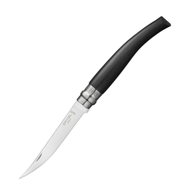 Нож Opinel Slim №10, нержавеющая сталь, рукоять из мозамбикского эбенового дерева, 002016 002016 от прозводителя Opinel