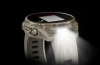 Garmin Fenix 8 - 43 мм AMOLED | Sapphire | Soft Gold with Fog grey/dark sandstone silicone band
