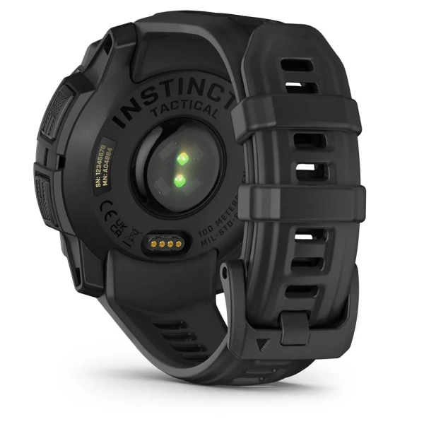 GARMIN Instinct 3 – 45 mm, Solar, Tactical Black with Black Band 010-02934-50 010-02934-50 от прозводителя Garmin